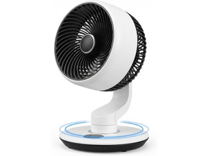 GAIITIR Desk Fan for Bedroom, 8" Portable Air Circulator Fan, 7800mAh Rechargeable Battery, 12H Runtime, 5 Speed Adjustable, 9H Timer, Wall Mount Fan w. Vacuum Suction Cup, USB Office Oscillating Fan