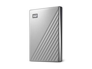 Western Digital 2TB My Passport Ultra Silver Portable External Hard Drive HDD, USB-C and USB 3.1 Compatible - WDBC3C0020BSL-WESN