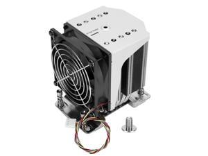 CPU Cooler for AMD EPYC 7000 Series, SP3 Socket CPU Heatsink with Aluminum Fins & 3800RPM 4-Pin Low Noise Cooling Fan, for 4U Server/Workstation