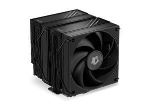 ID-COOLING FROZN A620 Black - 6.1" Height Black Dual-Tower Air CPU Cooler, 6×6mm Heatpipes, Dual 120x120x25mm FDB Fans, TDP 270W, Intel LGA1700/1851/1200/115X; AMD AM4/AM5 (154mm in Height)