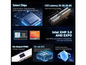 NeweggBusiness - KingBank Computer Desktop Memory Ram DDR5 32GB