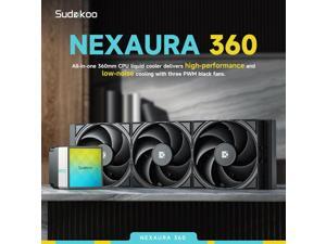 NeweggBusiness - Sudokoo NEXAURA 360 Liquid CPU Cooler: 360mm AIO