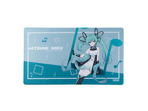 Moeyu Hatsune Miku Future Geometric Series Mouse Pad, 700&times;400&times;3 mm, Anime merchandise, Featuring exquisite illustrations, Made of eco-friendly natural rubber, Elegant hemmed edges