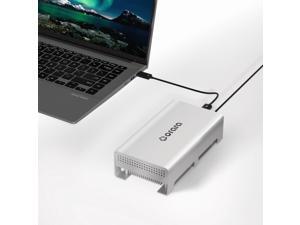 USB4 40Gbps U.2 SSD Enclosure, Compatible with Thunderbolt 4 to U.2 NVMe SSD Case, Up to 3000Mb/s, Type C to U.2(SFF-8639) PCIe Adapter, External 2.5 U.2 Case for Thunderbolt 4/3/USB3.2/3.1