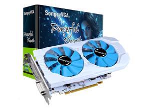 SongryVGA RX 590 GME 8GB GDDR5 256-Bit Gaming Graphics Card,2304SP PCIe 3.0 x16 6-Pin Power Connector 1080p Ready with HDMI/DP/DVI Output Ports