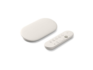 Google TV Streamer 4K - Fast Streaming Entertainment on Your TV with Voice Search Remote - Watch Movies, Shows, Live TV, and Netflix in 4K HDR - Smart Home Control - 32 GB of Storage - Porcelain