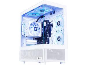 NINGMEI Gaming PC Desktop computer, AMD Ryzen 7 5700G 8 core 3.8GHz (4.6GHz Turbo Boost),  16GB DDR4 RAM 3200MHz, 1TB Gen4 SSD, 550W PSU, Game Design Office Platform, Wi-Fi, Windows 11 Prebuilt PC
