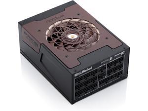 Seasonic Prime TX-1600 Noctua Edition, Ultra-Quiet Fully Modular 1600W 80 Plus Titanium Efficiency ATX 3.1 PC Power Supply (Black/Brown) with US AC Power Cord