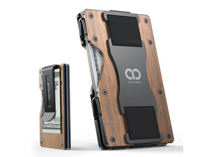 Minimalist Metal Wallet for Men - [Mechanical Hinges]