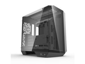 darkFlash DY470, Full-Tower ATX Gaming PC Case, 330° Panoramic Tempered Glass, Back-Connect Motherboard Support, Vertical GPU Mounting, Supports Dual 360mm Radiators & 410mm GPU, USB-C, Black darkFlash DY470, Full-Tower ATX Gaming PC Case, 330° Panoramic Tempered Glass, Back-Connect Motherboard Support, Vertical GPU Mounting, Supports Dual 360mm Radiators & 410mm GPU, USB-C, Black