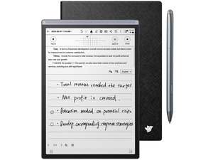 AINOTE Air 2 Bundle, 8.2" AI E Ink Tablet, Smart Paper Note-Taking Tablet with Stylus & Adjustable Light, ChatGPT-Powered Multi-Language Transcription, Meeting Minutes Schedule Management