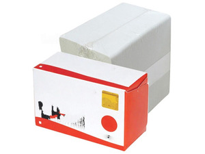 100 PVC blank cream cards for 80.30Mil printer 104523-1