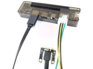 Beast Series EXP GDC External PCIe eGPU Dock for Laptops, Mini PCI-E Interface External Graphics Station, No Built-in Power Supply