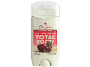 Old Spice Total Body Deodorant Black Cherry & Bourbon 3 oz