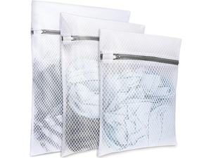 Mesh Laundry Bags for Delicates(Honeycomb), 3 Pcs Laundry Bags Mesh Wash Bags in 3 Sizes(1 Large, 1 Medium, 1 Small), Lingerie Bags for Washing Delicates, Garment Bag for Washing Machine