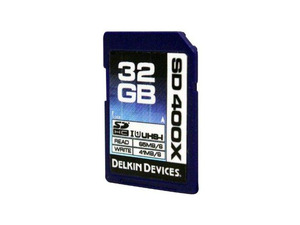 Delkin 32GB 400X SDHC UHS-I Memory Card (DDSD400-32GB)