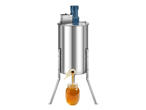 Electric Honey Extractor 3 Frame Beekeeping Honeycomb Spinner Stainless Steel
