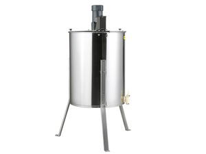 Electric Honey Extractor, 4/8 Frames Honey Spinner Extractor, Stainless Steel Beekeeping Extraction, Apiary Centrifuge Equipment with Height Adjustable Stand, Honeycomb Drum Spinner with Lid