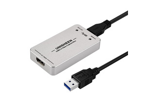 1080P60 HDMI Video Capture CardUSB 3.0 HDMI Video Capture Device, Full HD for Game Recording, Live Streaming Broadcasting