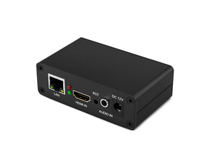 1080P60 HDMI Video Encoder, H.265/H.264 Live Streaming Encoder, HDMI to RTSP/RTMP/SRT/HLS/WebRTC IPTV Encoder for YouTube Facebook Live, Browser Setup, No PC Software Needed