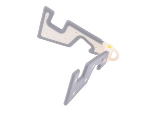 1pc Desk Phone Holder Keychain Stable Ultra Thin Foldable Mobile Phone Stand Support Cell-Phone Stand Creative Keyring