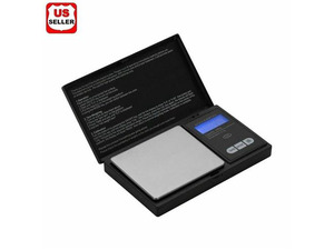 Digital Scale 1000g x 0.1g Jewelry Gram Silver Gold Coin Pocket Size Herb Grain
