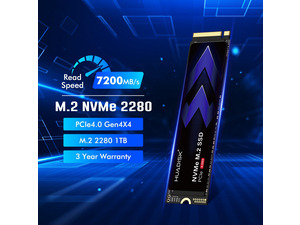 NeweggBusiness - HUADISK 1TB QLC NVMe SSD, M.2 2280 PCIe Gen4x4