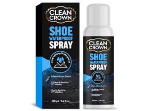 Shoes Protector Spray (5.4 Fl Oz), Suede & Leather Protector Spray, Waterproofing & Stain Guard for Shoes, Boots, Bags & Upholstery, Long-Lasting Water Repellent Spray