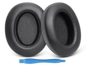 Replacement Ear Pads for Sony WH-XB910N Extra Bass Headphones, Earpads Cushions with Soft Protein Leather, Noise Isolation Foam - Black
