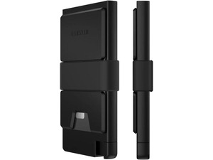 - Aluminum Cardholder Pro Wallet - All-Metal Aluminum Slim Wallet for Men - Fits 7 Cards,RFID Blocking Layer, Minimalist Wallet for Men,Push Button,Card Access,Expandable,Trackable(Jet Black)