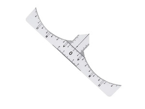 10Pcs Eyebrow Ruler High Durability Soft Bendable Brow Stencil Guide for Makeup Artists Beginners Eyebrow Shape Length Placement