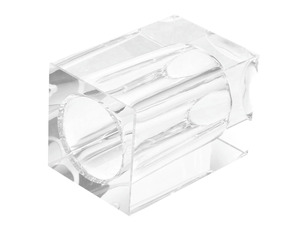 Makeup Brush Holder White Crystal Desktop Organizer Pencil Pen Holder Makeup Organizer Stand Make Up Brush Case