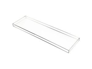 Acrylic Keyboard Protector Cover Clear Transparent Dust Proof Water Resistant Cat Safe Rounded Edges Reusable Desktop Friendly