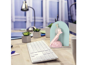 1Pcs Resin Pen Container for Desk Makeup Brush Holder Desktop Adornment Brush Pen Pencil Holder Office Home Decor