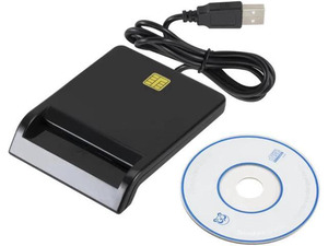 USB Smart Card Reader for Bank Card IC/ID DNIE ATM CAC EMV TF SD Card Reader SIM Card Cloner Connector for Windows 7 8 10 Linux
