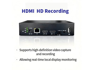 1080P 60fps HDMI Video Capture & Recorder Box - HD Video Capture for Gaming, TV Set-Top Box & PC Program Recording with HDMI Loop-Out