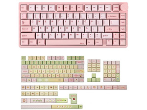 Moonshadow V2 75% Aluminum Gaming Keyboard with Sweet Dango Dream Keycap Set