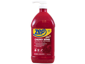 Zep Cherry Bomb Heavy-Duty Hand Cleaner Cherry Blossom Scent 48fl oz