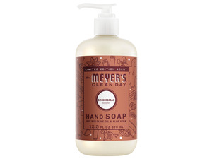 Mrs. Meyers Clean Day Hand Soap Gingerbread Scent 12.5 Fl Oz
