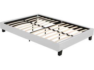 Camden Isle Decorative Home Modern Acton Platform Bed Frame Only - King, White Camden Isle Decorative Home Modern Acton Platform Bed Frame Only - King, White