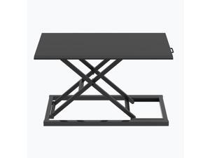 Luxor Pneumatic Standing Desk Converter - Black Luxor Pneumatic Standing Desk Converter - Black