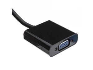 Offex DisplayPort to VGA Adapter Cable, DisplayPort Male to HD15 Female, Only works from DisplayPort to VGA, 6 inch