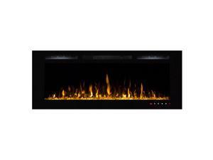 Regal Flame Fusion 50" Built-in Ventless Heater Recessed Wall Mounted Electric Fireplace - Multi-Color