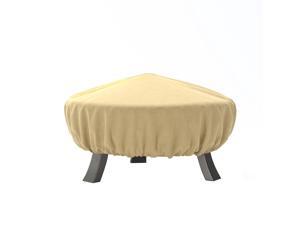 Dura Covers Durable Fade Proof Tane 44" Heavy Duty Round Firepit Cover, Large Dura Covers Durable Fade Proof Tane 44" Heavy Duty Round Firepit Cover, Large