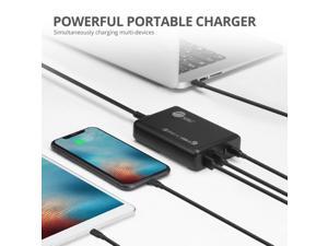 Siig 100W Dual Usb-C Pd 3.0 Pps Charger With Qc 3.0 Combo Power Charger Siig 100W Dual Usb-C Pd 3.0 Pps Charger With Qc 3.0 Combo Power Charger