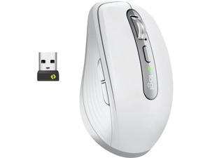 Logitech MX Anywhere 3 for Business Mouse - Darkfield - Wireless - Bluetooth - Yes - Pale Gray - USB Type A - 4000 dpi - Scroll Wheel - 6 Button(s) - Right-handed Only