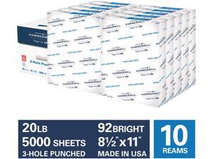 Hammermill 105031CT Paper for Copy & Multipurpose Paper - Letter - 8.5" x 11" - 20 lbs. Basis Weight - 5000 / Carton