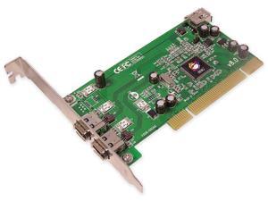 SIIG FireWire (1394) 3-Port (Two External, One Internal) PCI i/e Adapter SIIG FireWire (1394) 3-Port (Two External, One Internal) PCI i/e Adapter
