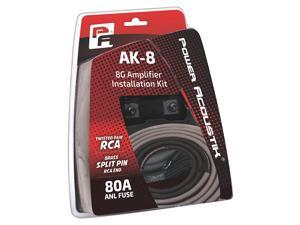 Power Acoustik AK-8 8AWG Complete Amplifier Kit Power Acoustik AK-8 8AWG Complete Amplifier Kit