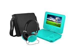 Ematic EPD707TL 7-Inch Portable DVD Player with Matching Headphones and Bag (Teal) Ematic EPD707TL 7-Inch Portable DVD Player with Matching Headphones and Bag (Teal)